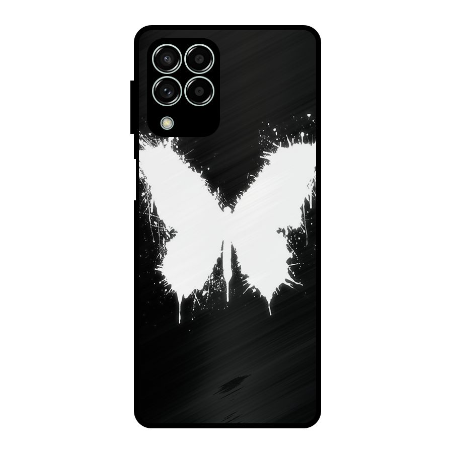 Magic Butterfly Metal Back Case for Galaxy M33