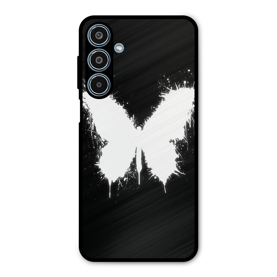 Magic Butterfly Metal Back Case for Galaxy M35