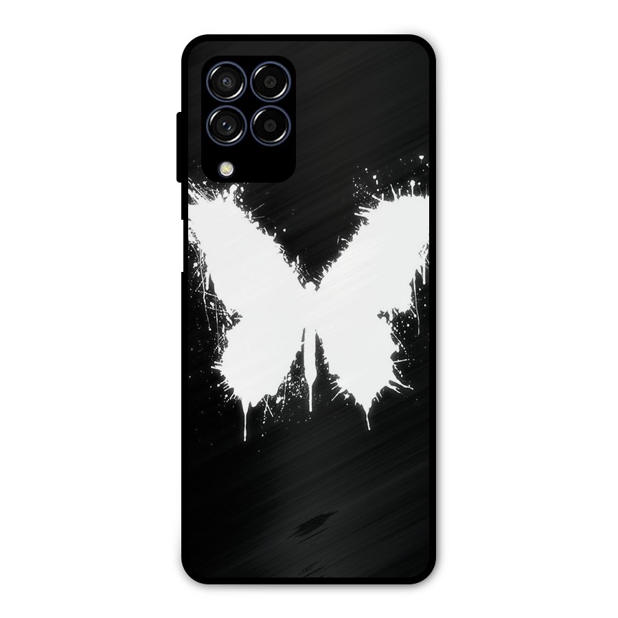 Magic Butterfly Metal Back Case for Galaxy M53 5G
