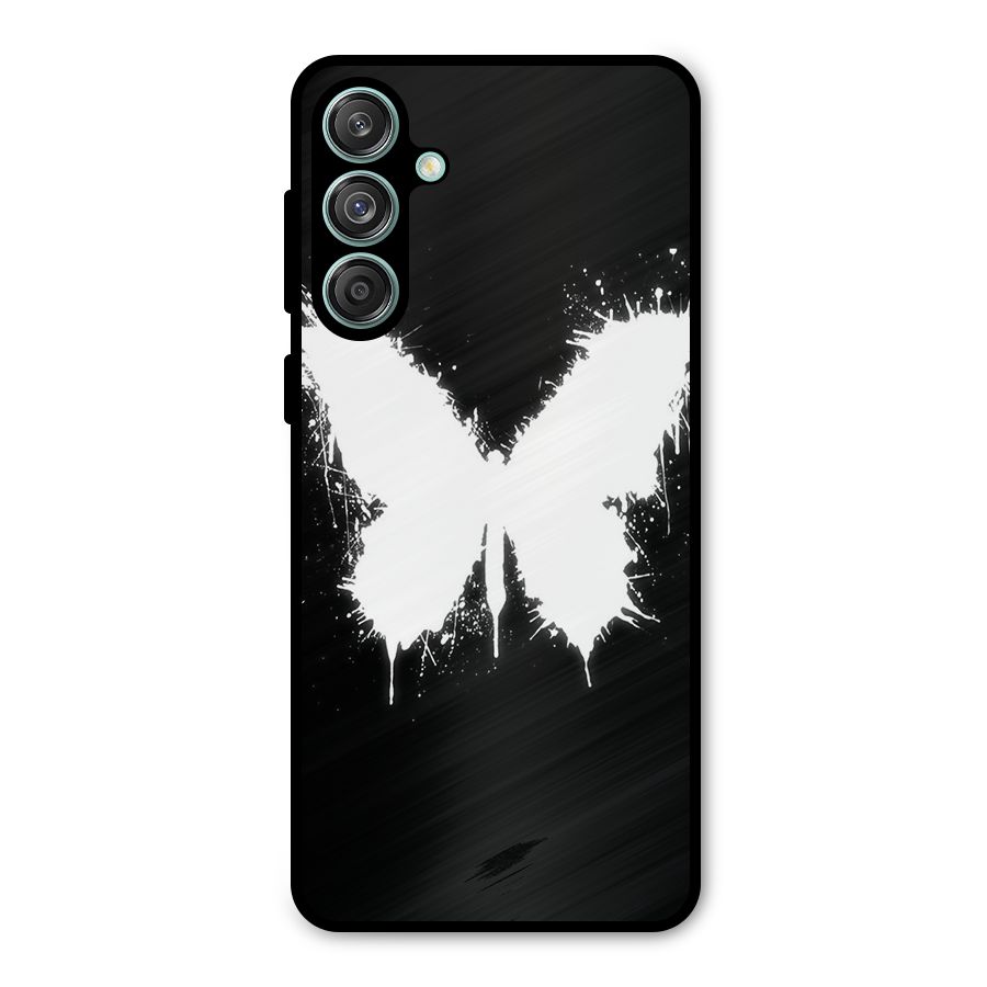 Magic Butterfly Metal Back Case for Galaxy M55 5G