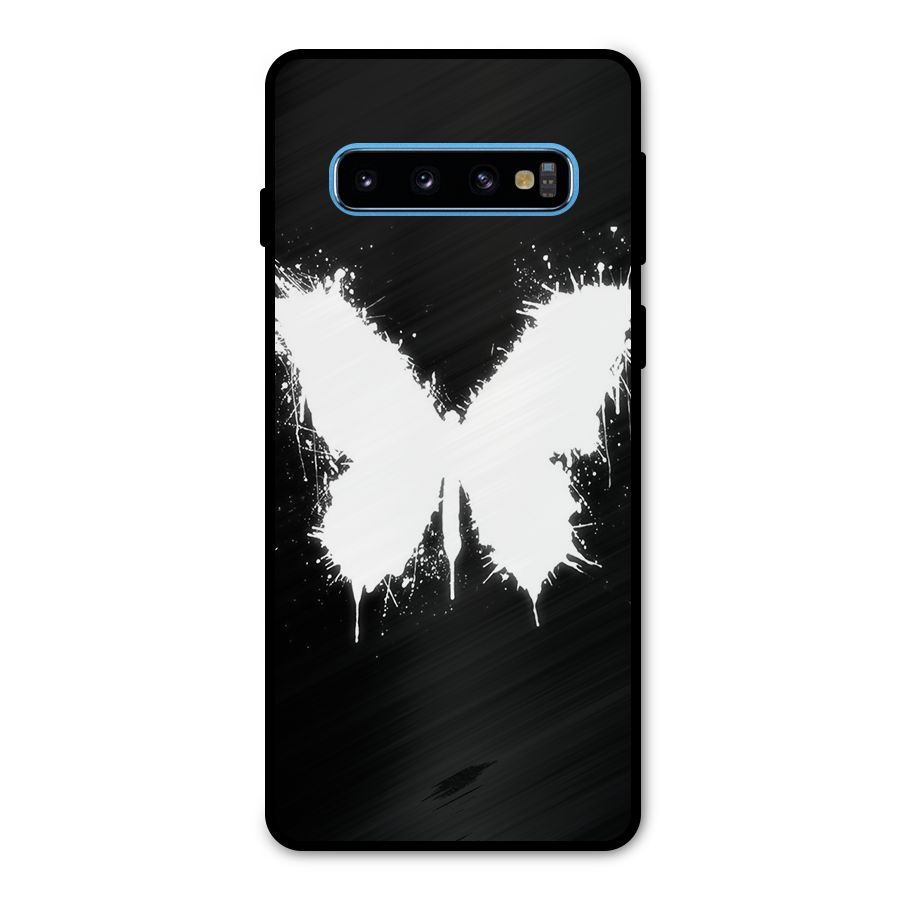 Magic Butterfly Metal Back Case for Galaxy S10
