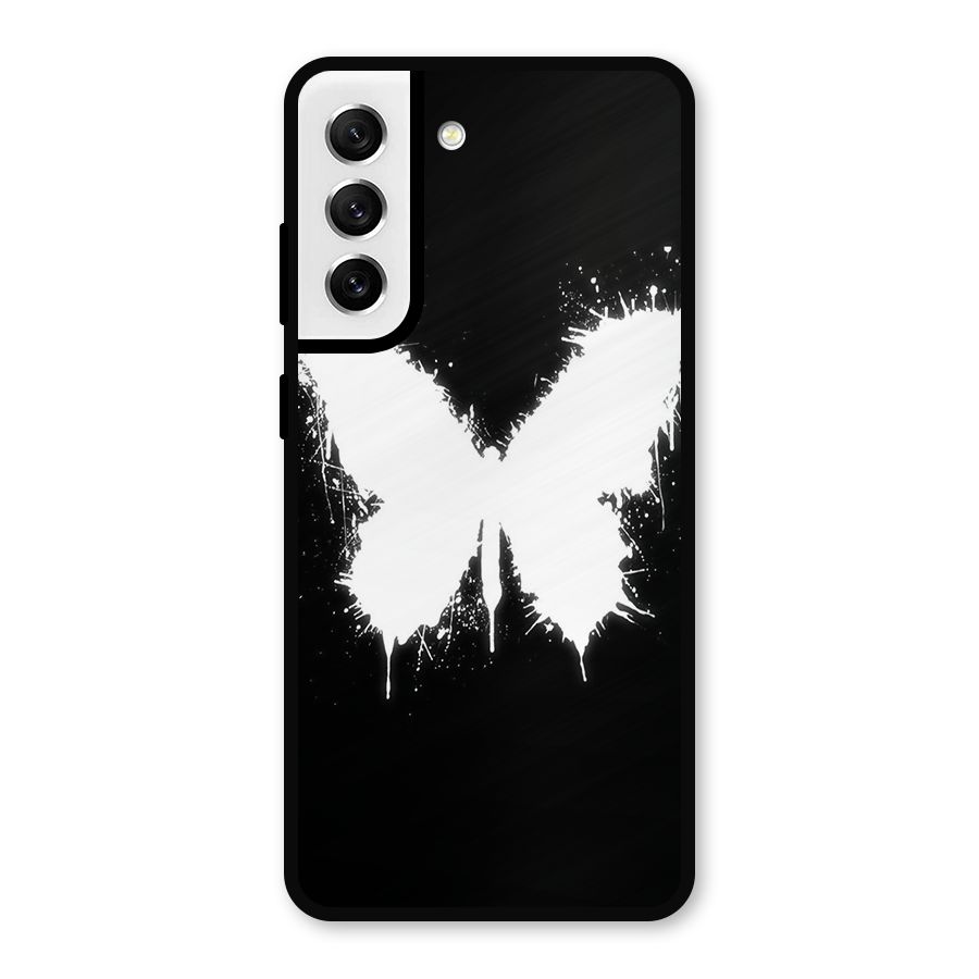 Magic Butterfly Metal Back Case for Galaxy S21 FE 5G