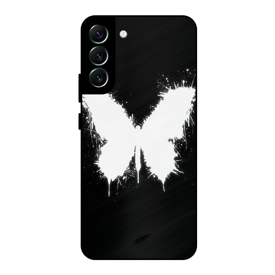 Magic Butterfly Metal Back Case for Galaxy S22 Plus 5G