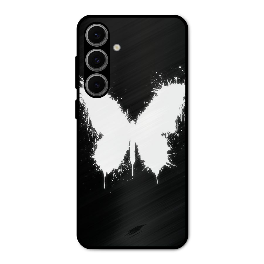 Magic Butterfly Metal Back Case for Galaxy S24 FE