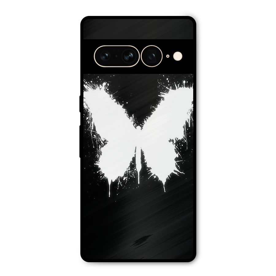 Magic Butterfly Metal Back Case for Google Pixel 7 Pro