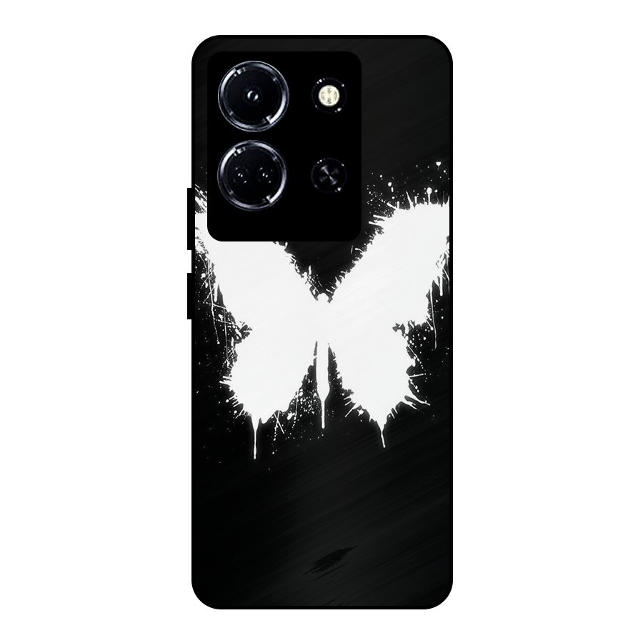 Magic Butterfly Metal Back Case for Infinix Note 30 5G
