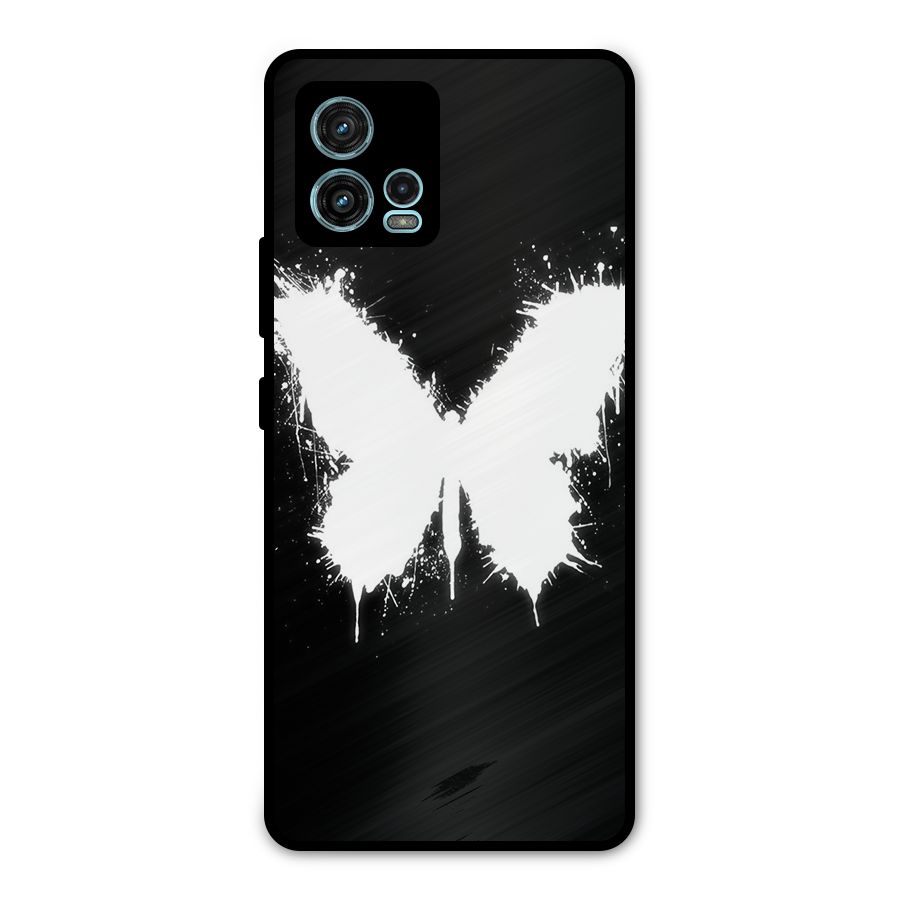 Magic Butterfly Metal Back Case for Moto G72