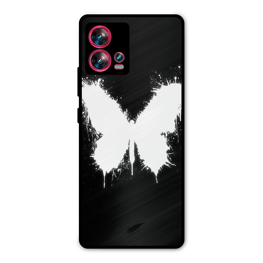Magic Butterfly Metal Back Case for Motorola Edge 30 Fusion