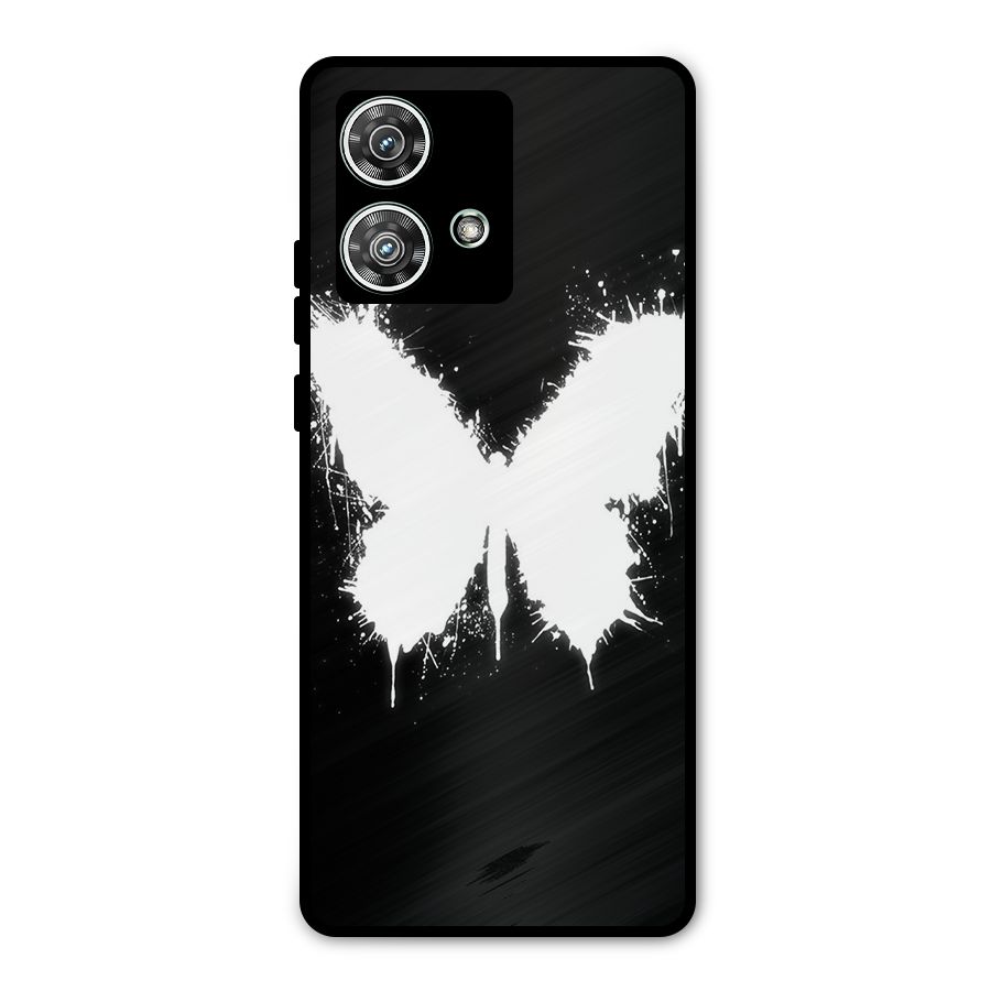 Magic Butterfly Metal Back Case for Motorola Edge 40 Neo