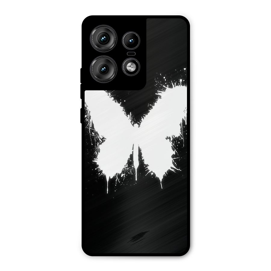 Magic Butterfly Metal Back Case for Motorola Edge 50 Pro