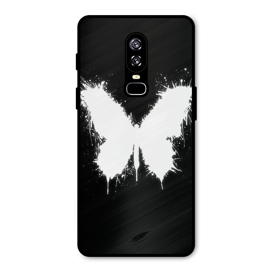 Magic Butterfly Metal Back Case for OnePlus 6