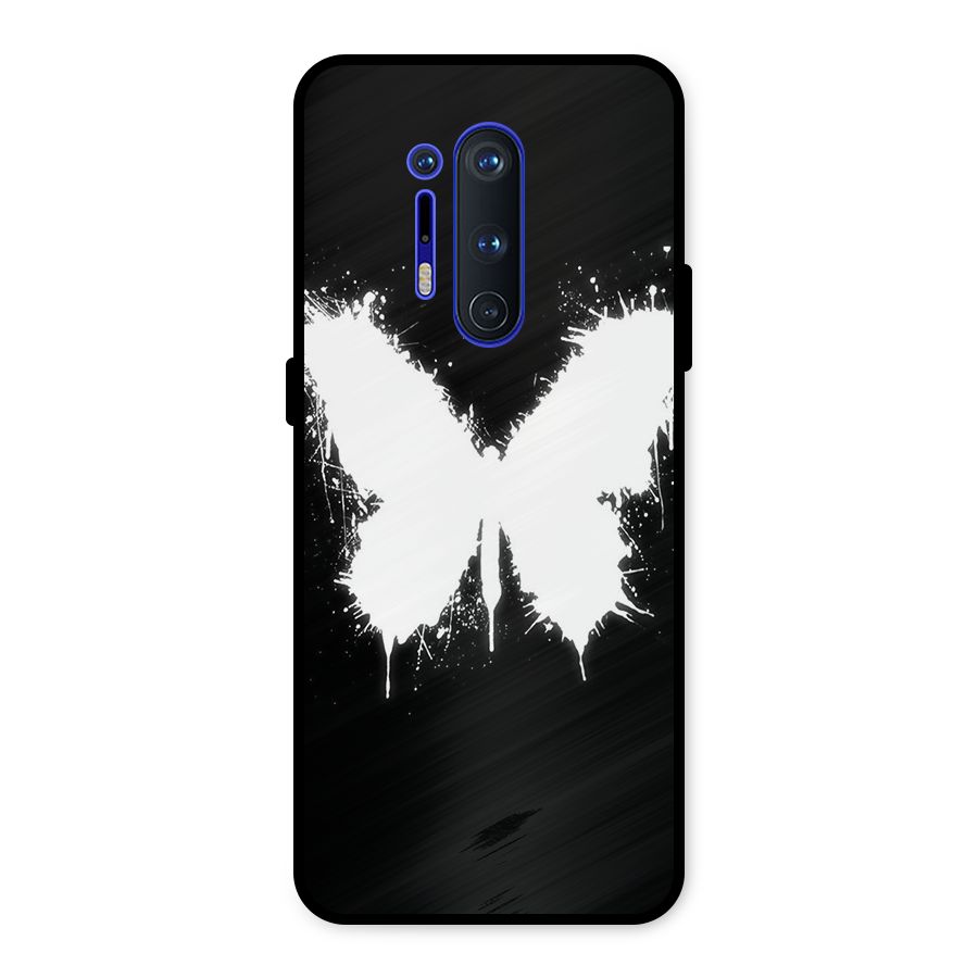 Magic Butterfly Metal Back Case for OnePlus 8 Pro