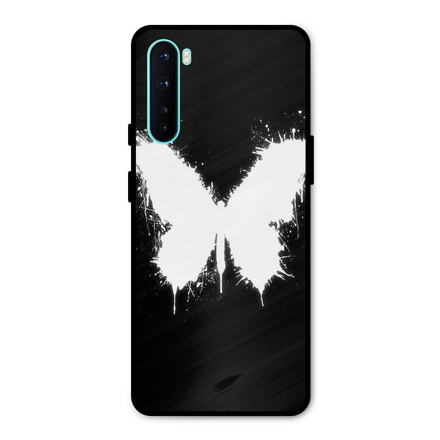 Magic Butterfly Metal Back Case for OnePlus Nord
