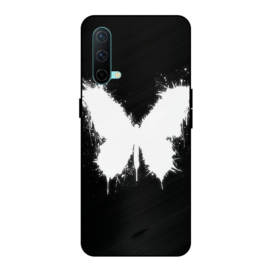 Magic Butterfly Metal Back Case for OnePlus Nord CE 5G