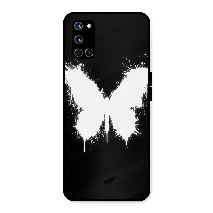 Magic Butterfly Metal Back Case for Oppo A52