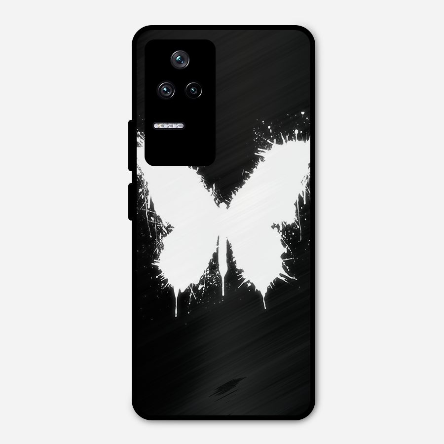 Magic Butterfly Metal Back Case for Poco F4 5G