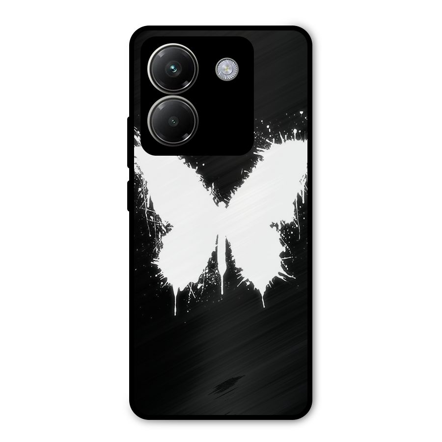 Magic Butterfly Metal Back Case for Poco M7 Pro 5G