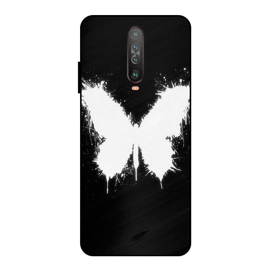 Magic Butterfly Metal Back Case for Poco X2
