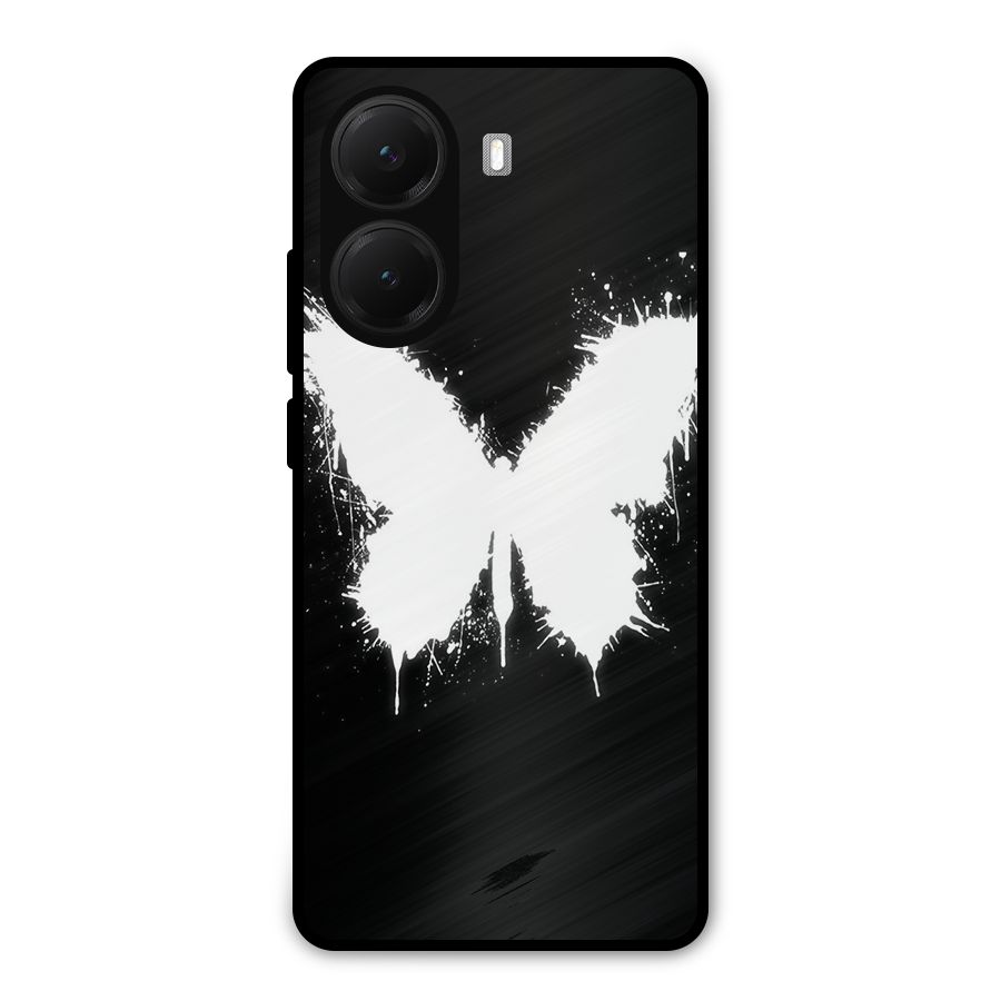 Magic Butterfly Metal Back Case for Poco X7 Pro