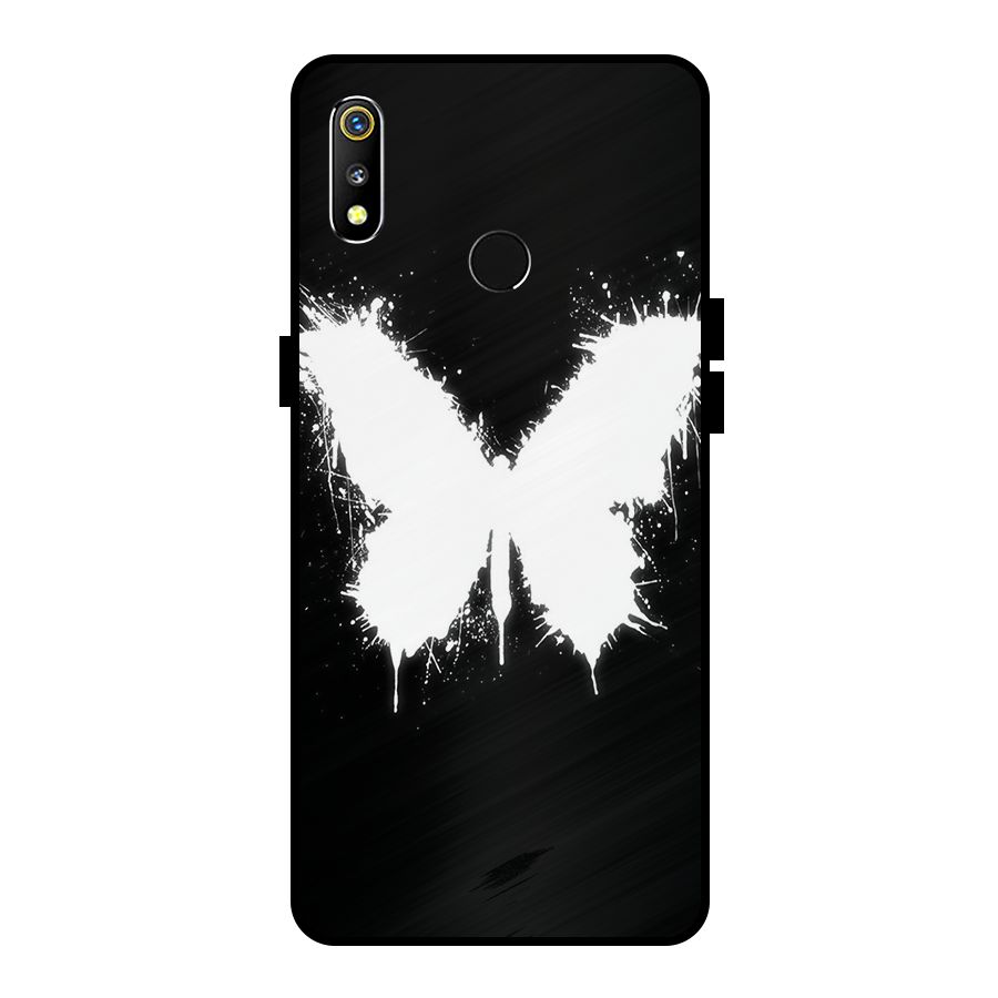 Magic Butterfly Metal Back Case for Realme 3i