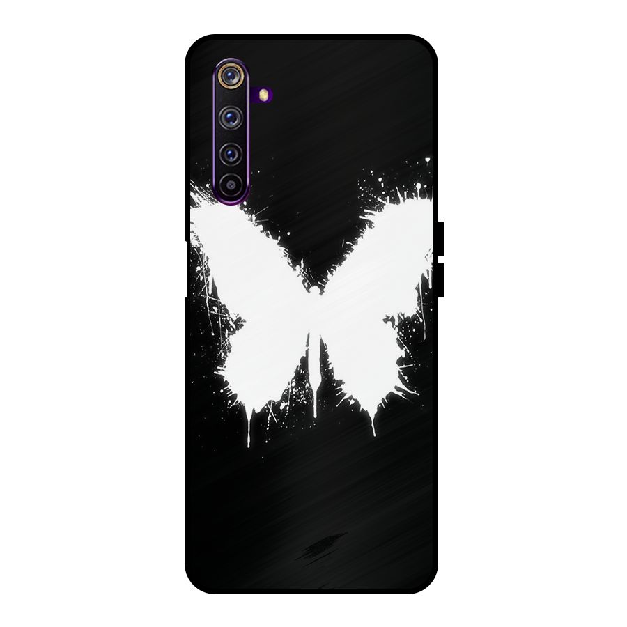 Magic Butterfly Metal Back Case for Realme 6 Pro