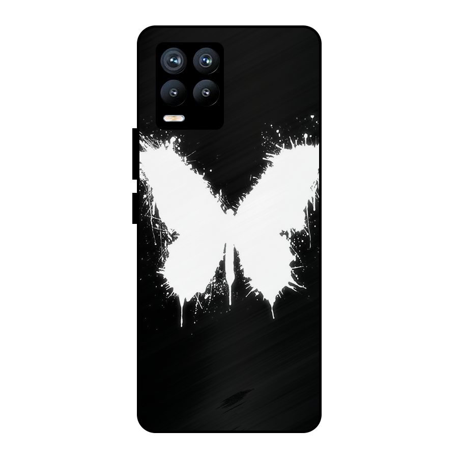 Magic Butterfly Metal Back Case for Realme 8 Pro