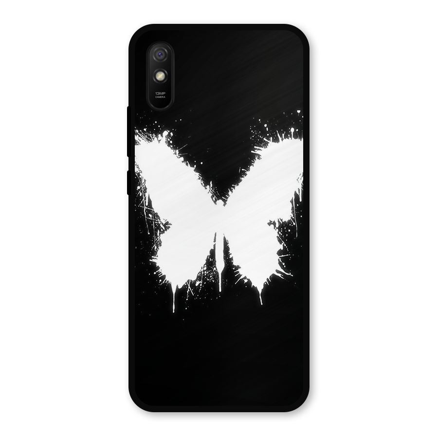 Magic Butterfly Metal Back Case for Redmi 9a