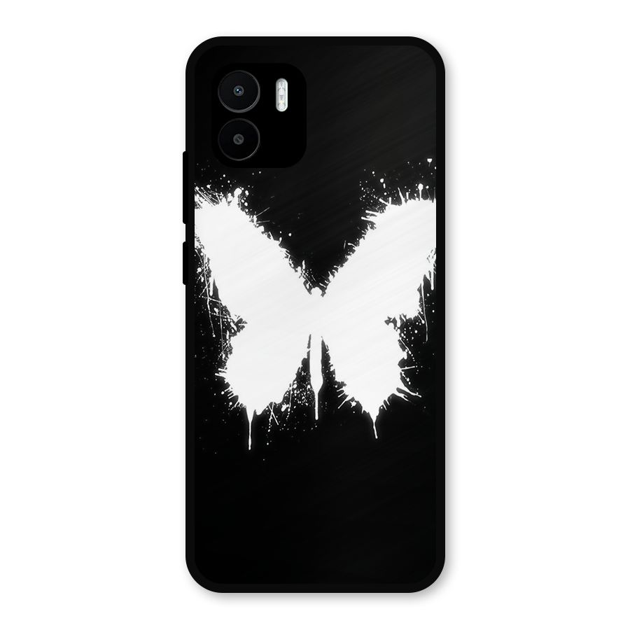Magic Butterfly Metal Back Case for Redmi A2