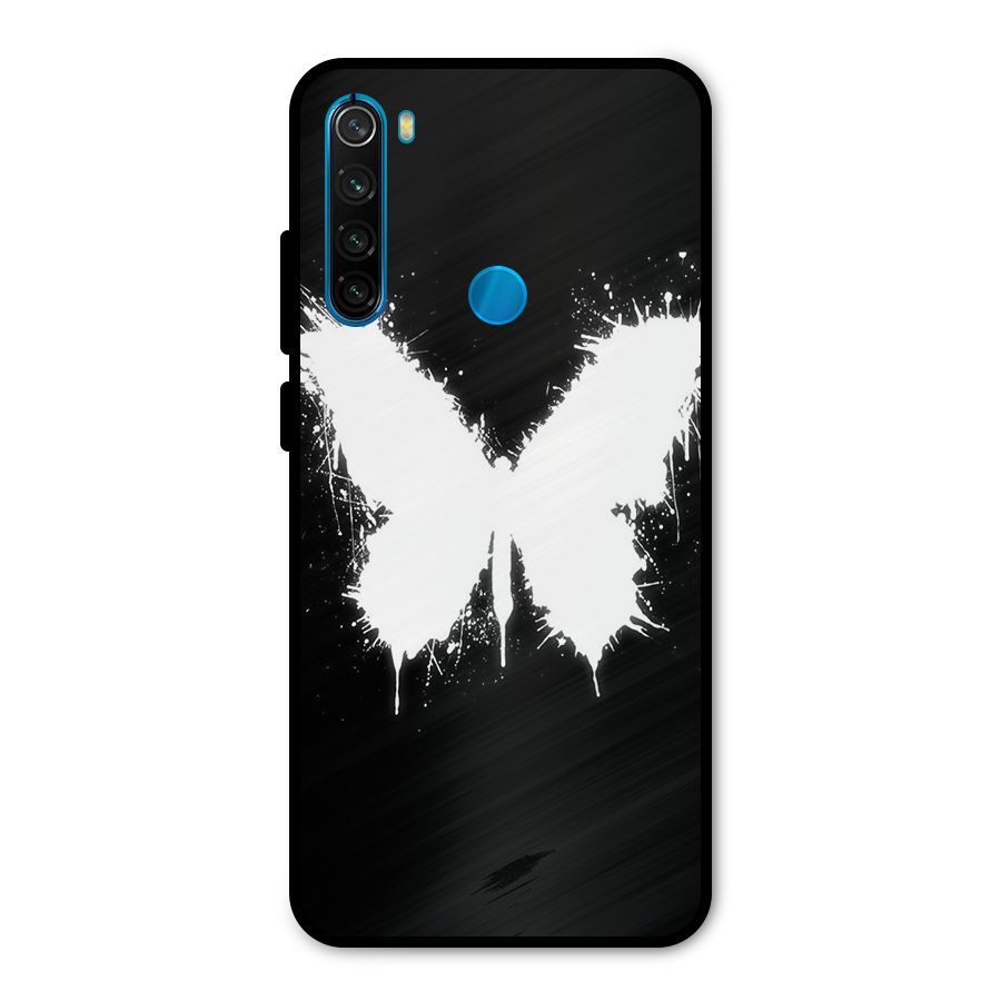 Magic Butterfly Metal Back Case for Redmi Note 8