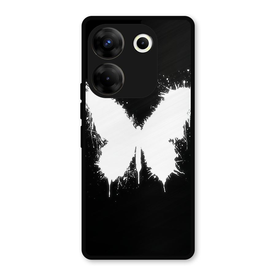 Magic Butterfly Metal Back Case for Tecno Camon 20