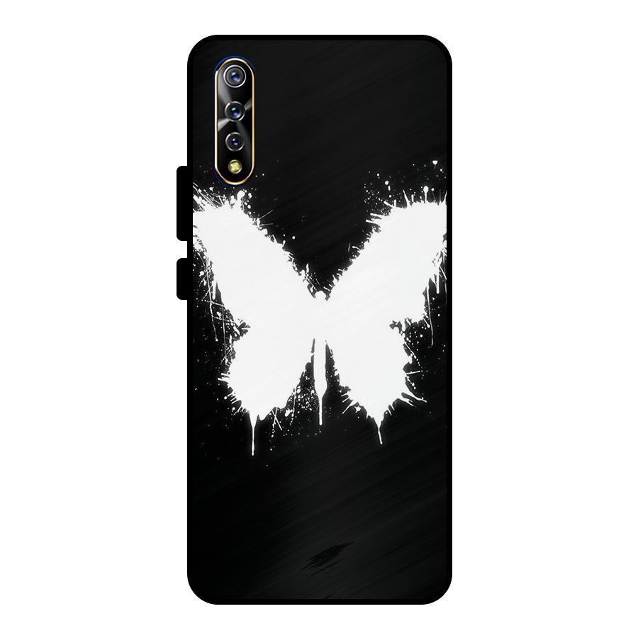Magic Butterfly Metal Back Case for Vivo S1
