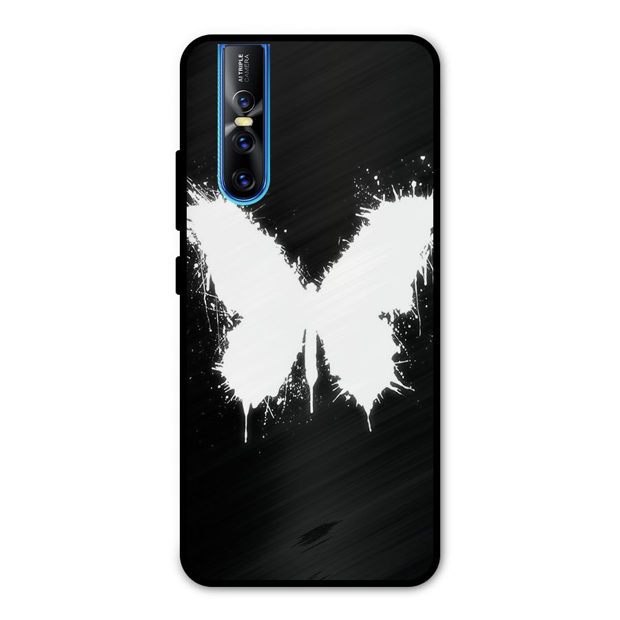 Magic Butterfly Metal Back Case for Vivo V15 Pro