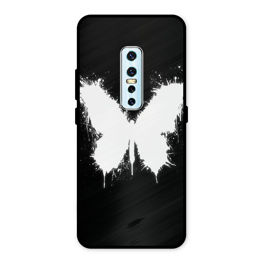 Magic Butterfly Metal Back Case for Vivo V17 Pro