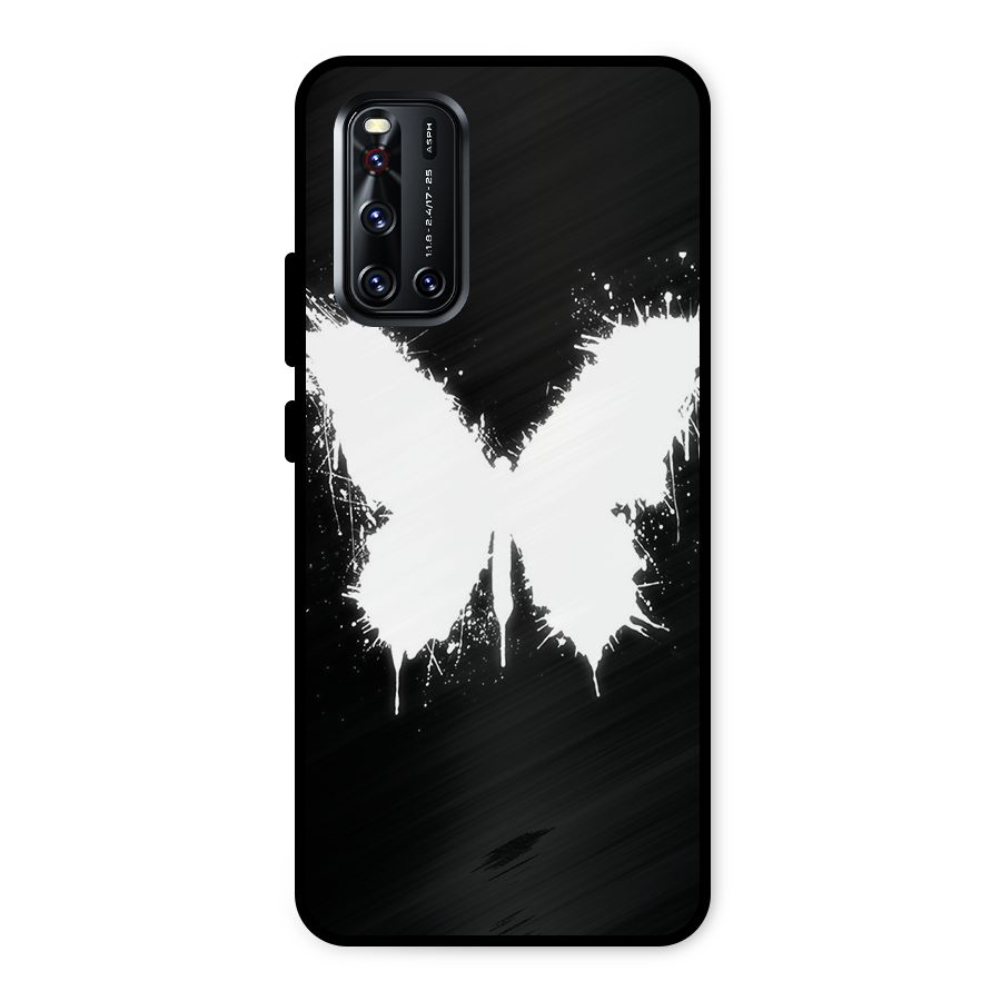 Magic Butterfly Metal Back Case for Vivo V19