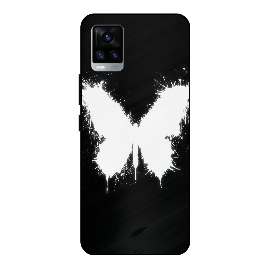 Magic Butterfly Metal Back Case for Vivo V20