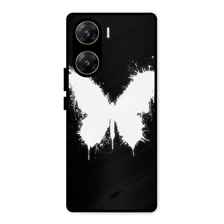 Magic Butterfly Metal Back Case for Vivo V29e
