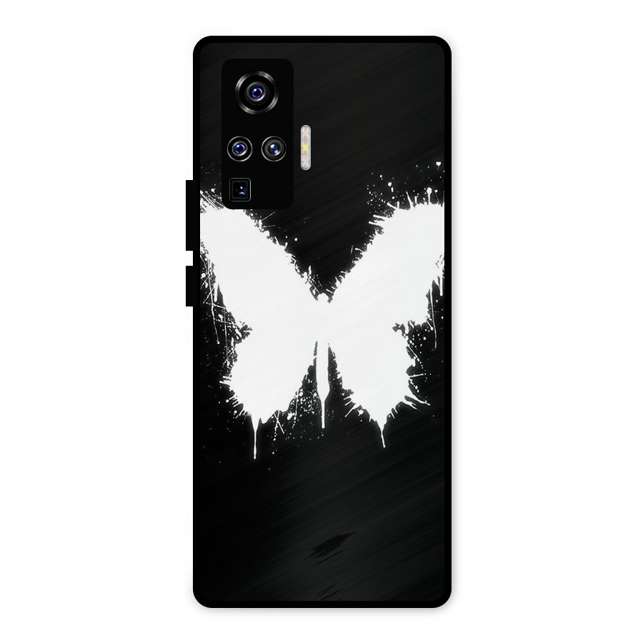 Magic Butterfly Metal Back Case for Vivo X50 Pro