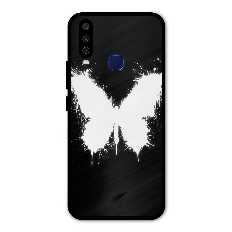 Magic Butterfly Metal Back Case for Vivo Y15