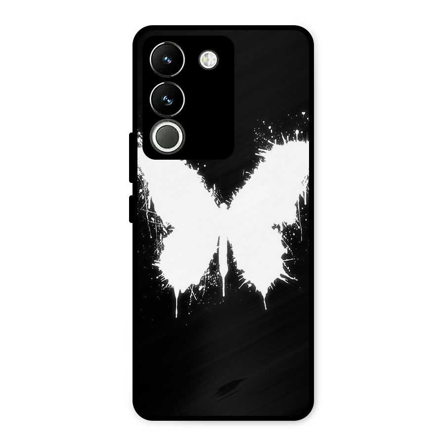 Magic Butterfly Metal Back Case for Vivo Y200