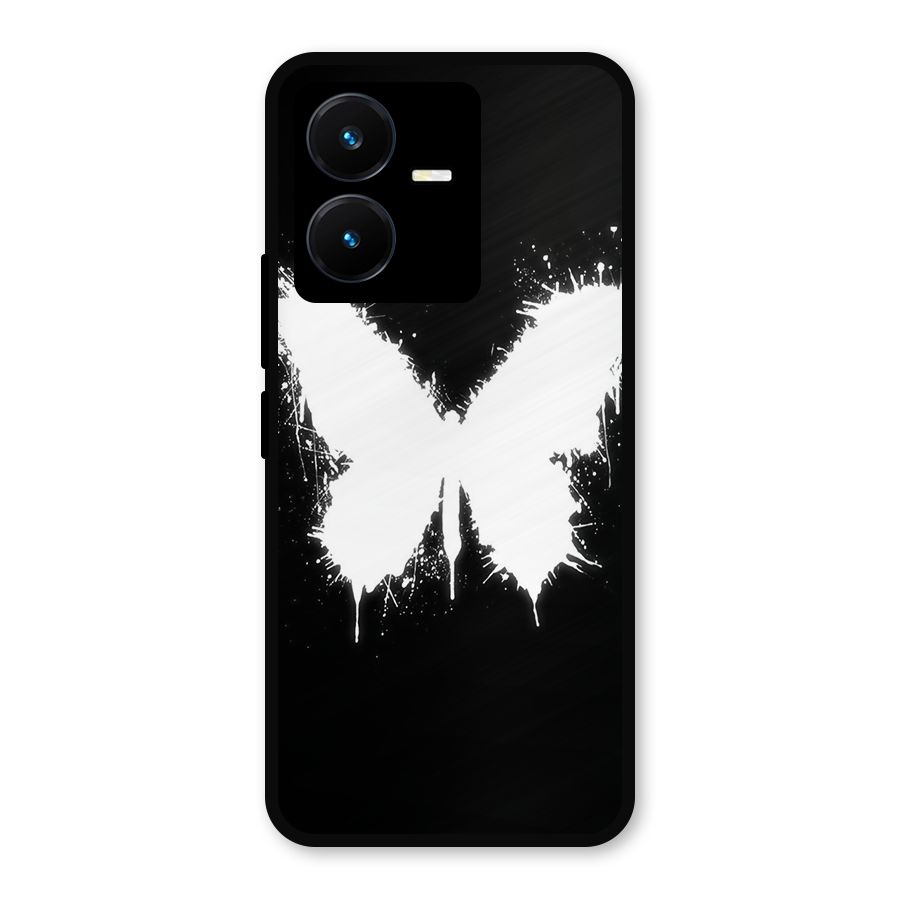 Magic Butterfly Metal Back Case for Vivo Y22