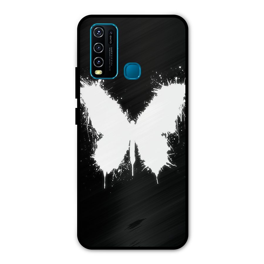 Magic Butterfly Metal Back Case for Vivo Y50