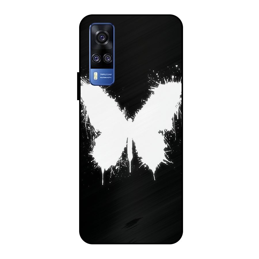 Magic Butterfly Metal Back Case for Vivo Y51