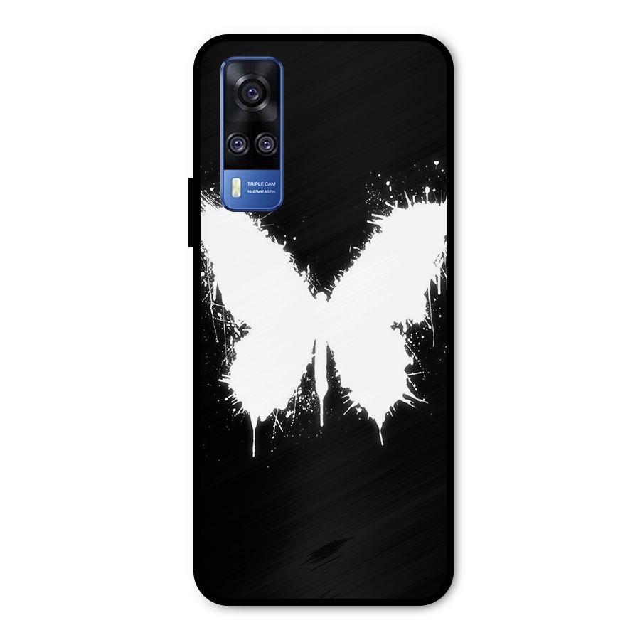 Magic Butterfly Metal Back Case for Vivo Y51A