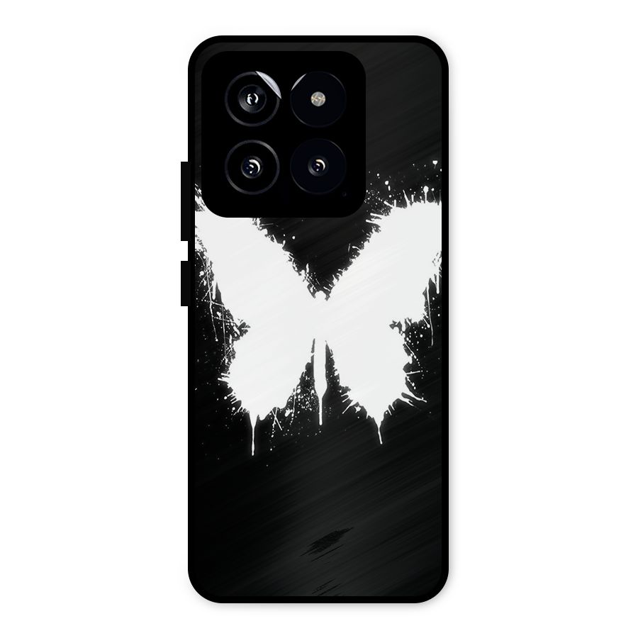 Magic Butterfly Metal Back Case for Xiaomi 14