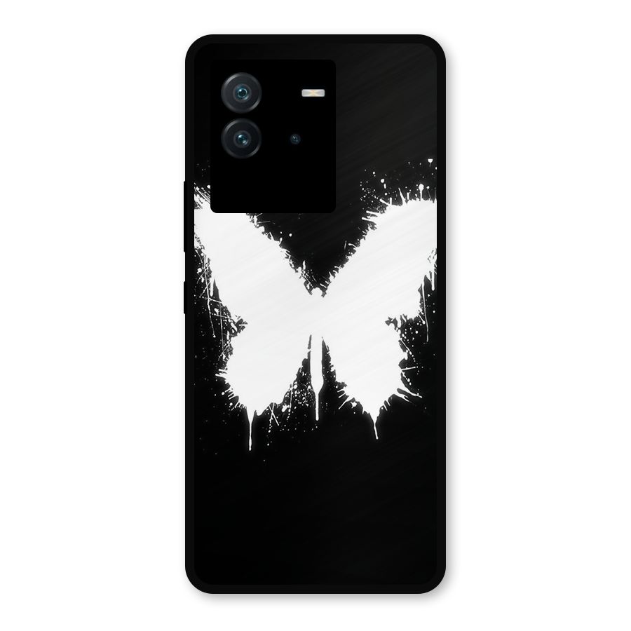 Magic Butterfly Metal Back Case for iQOO Neo 6 5G
