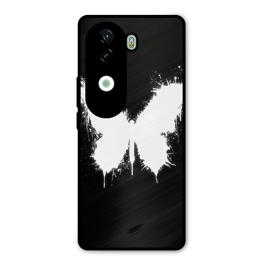 Magic Butterfly Metal Back Case for iQOO Z9s