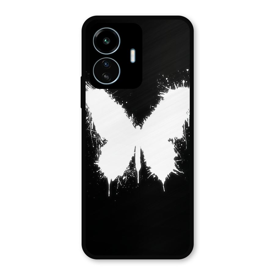 Magic Butterfly Metal Back Case for vivo iQOO Z6 Lite 5G
