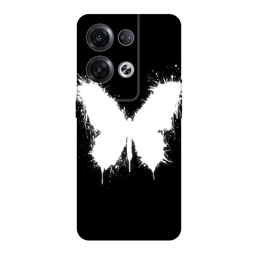 Magic Butterfly Original Polycarbonate Back Case for Oppo Reno8 Pro 5G