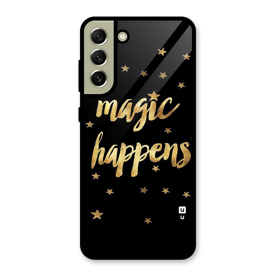 Magic Happens Metal Back Case for Galaxy S21 FE 5G (2023)