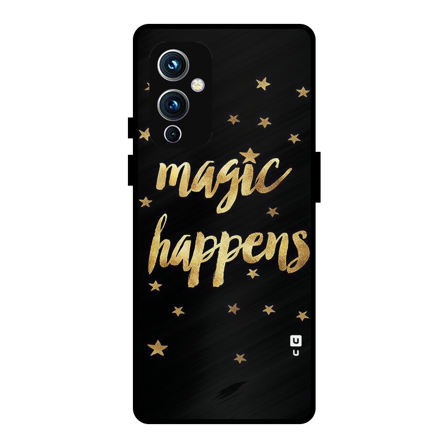Magic Happens Metal Back Case for OnePlus 9